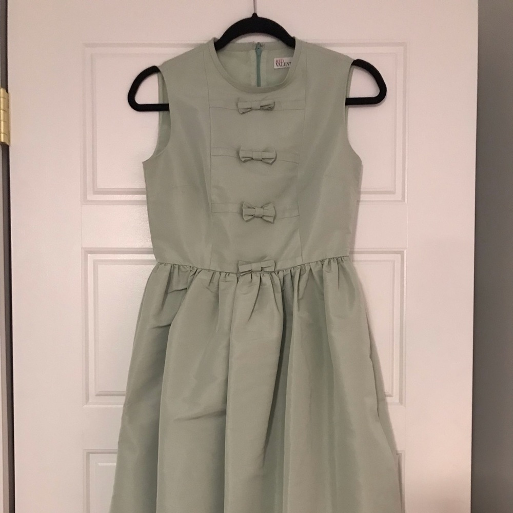 Red Valentino Green Dress